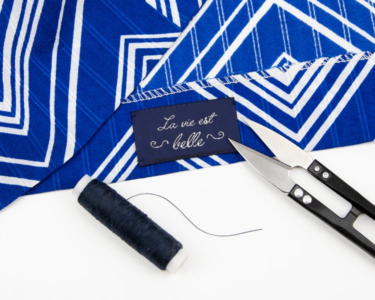 &Eacute;tiquette de v&ecirc;tement