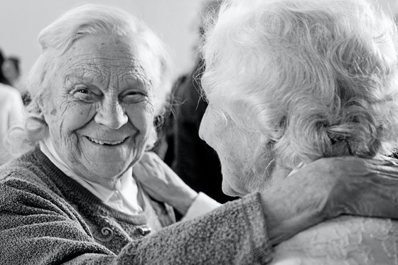 Pour des personnes âgées