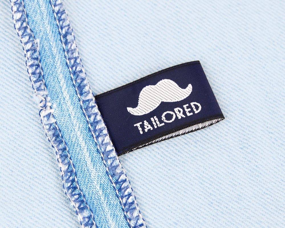 Étiquette avec logo 15mm