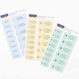 Étiquette autocollantes