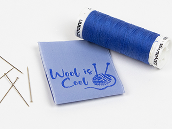 Sewing labels taffeta 