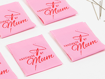 étiquettes à coudre taffetas 