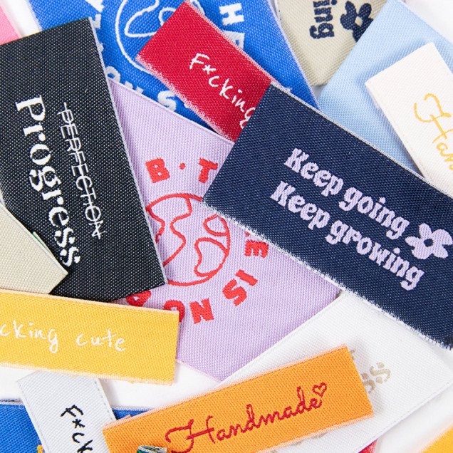 Standard sewing labels Standard sewing labels